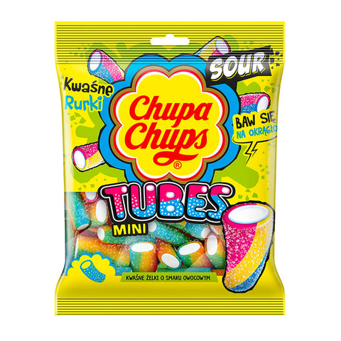 Chupa Chups Tubes 90 G (3.17 Oz), 18/cs. EXP: 05/26 EU Chupa Chups Tubes 90 G (3.17 Oz), 18/cs. EXP: 05/26 EU
