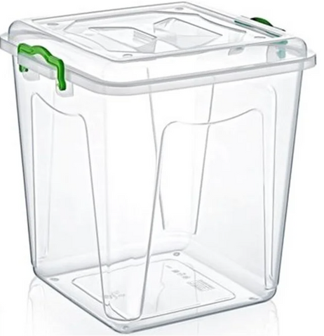 Plastic Deep Storage Container 20 LT, 12/cs. Plastic Deep Storage Container 20 LT, 12/cs.