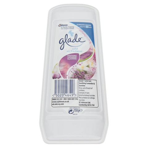 Glade Solid Gel Air Freshener -Lavender 150 G, 8/cs
