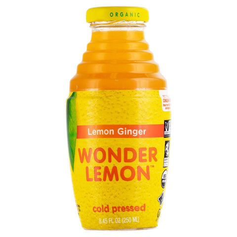 Wonder Beetology Organic Juice Lemon Ginger  8.45 Oz, 6/cs EXP: