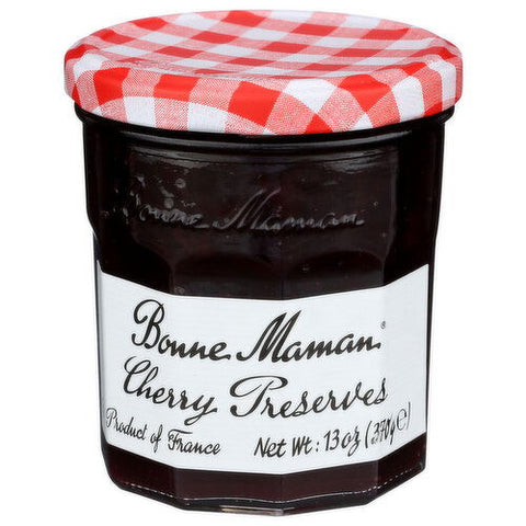 Bonne Maman Preserve -Cherry 13 Oz, 6/cs  EXP: 02/24/2028