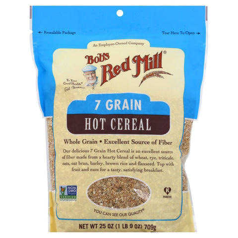 Bob's Red Mill -7 Grain Cereal Rolled 25 Oz 4/cs. EXP: 10/02/2027