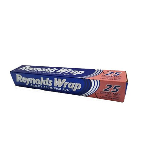 Reynolds Wrap Aluminum Foil 25 SQFT, 24/cs.