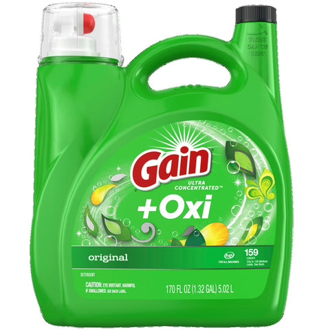Gain Laundry Detergent -Original 170 Oz, 4/cs.