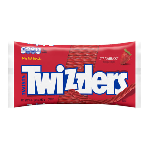 Twizzlers Strawberry Flavored Twists Candy  16 Oz, 28/cs.  EXP:07/31/2027
