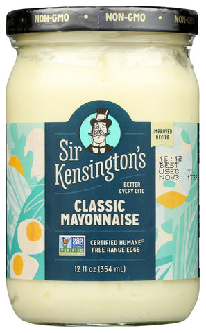 Sir Kensington's Classic Mayonnaise 12 Oz, 6/cs   EXP: 2/9/2027