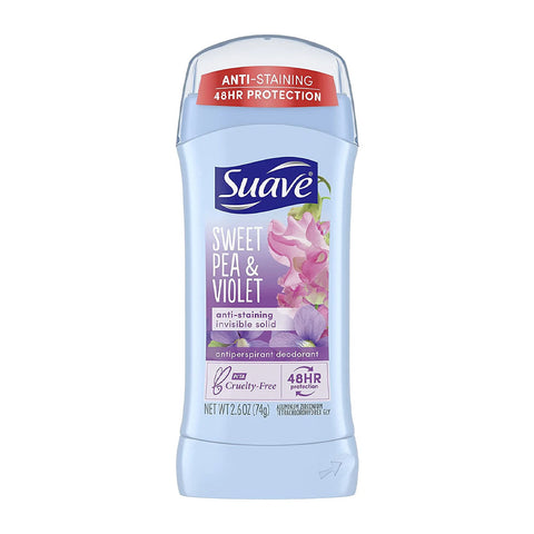 Suave Deo Stick -Sweet Pea &Violet 2.6 Oz, 12/cs.