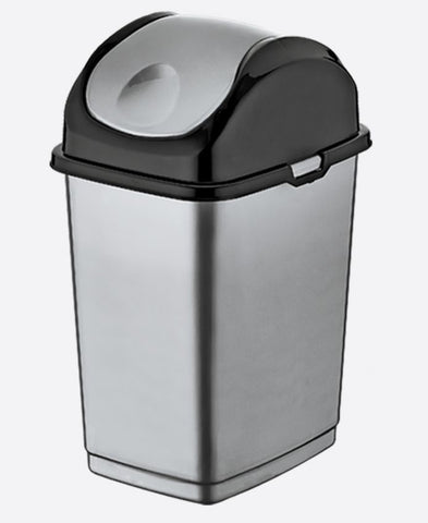 Plastic Slim Dustbin 50 LT, 6/cs.