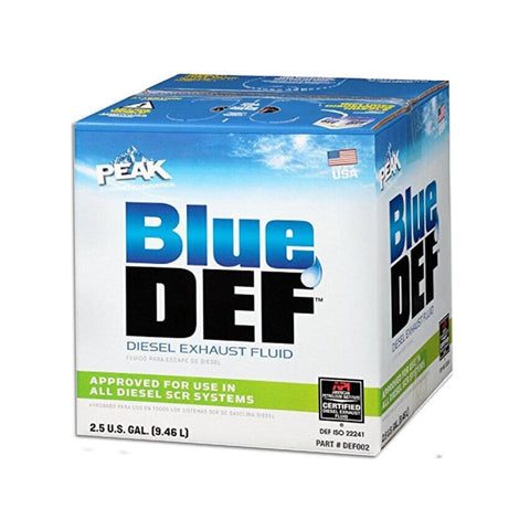 Blue Def Diesel Fluid 2.5 Gallon, 1/cs.