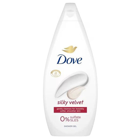 Dove Body Wash -Silk  Velvet 720 Ml, 12/cs.