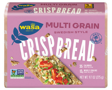 Wasa Crispbread -Multigrain 9.7 Oz, 12/cs  EXP: 09/30/2026