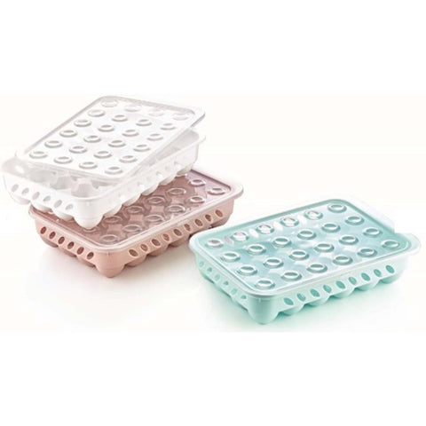 Plastic Grid Egg Storage Container 24 CT, 24/cs.