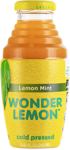 Wonder Beetology Organic Juice Lemon Mint  8.45 Oz, 6/cs EXP: