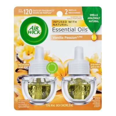 Airwick Scented Oil -Vanilla Passion 2 Pk, 6/cs.