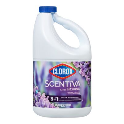 Clorox Bleach -Lavender & Jasmine 81 Oz (2.4 LT), 6/cs.