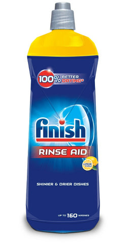 Finish Dishwasher Rinse & Shine Aid -Lemon 800 Ml, 12/cs