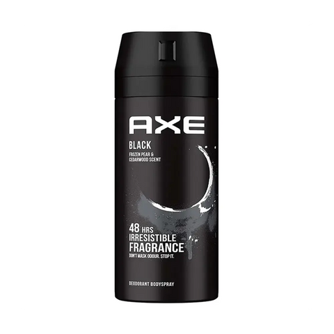 Axe Body Spray -Black 150 Ml, 12/cs.