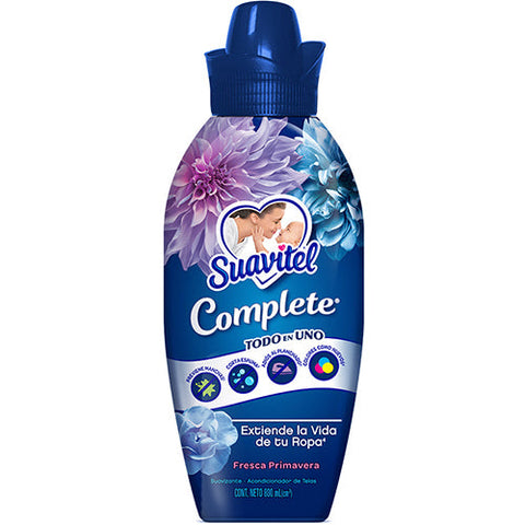 Suavitel Fabric Softener -Fresca Primavera (Blue)  700 Ml (23.7 Oz), 12/cs.