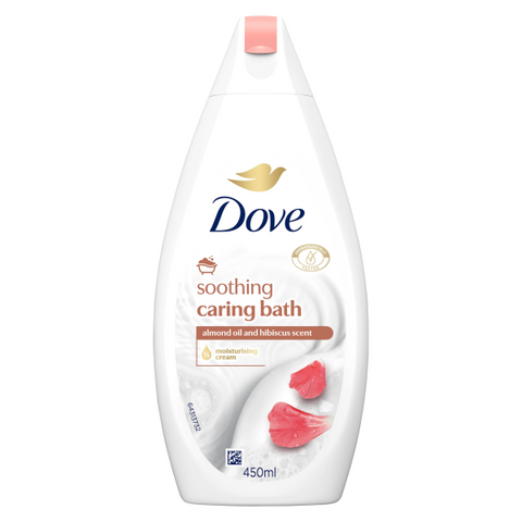 Dove Body Wash -Soothing Almond & Hibiscus 450 Ml, 12/cs.