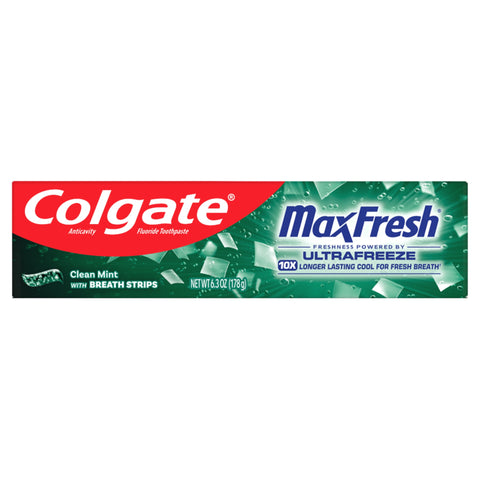 Colgate Toothpaste Max Fresh -Clean Mint 6.3 Oz, 24/cs.