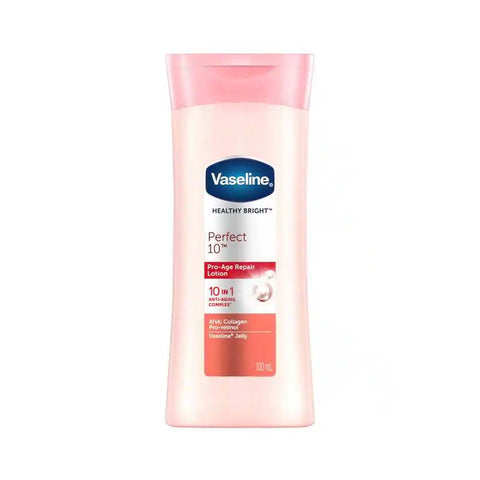 Vaseline Lotion Women -Healthy Bright Perfect 10 100 Ml, 36/cs.