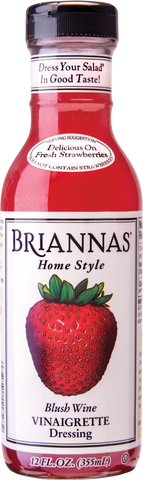 Briannas Dressing -Home Style Blush Wine Vinaigrette 12 Oz, 6/cs EXP: 11/16/2026