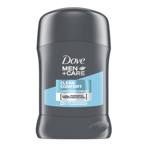 Dove Deo Stick Men -Clean Comfort 50 Ml, 6/cs.