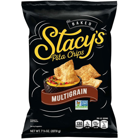 Stacy's Pita Chips Multigrain 7.33 Oz, 12/cs  EXP: 8/25/2026