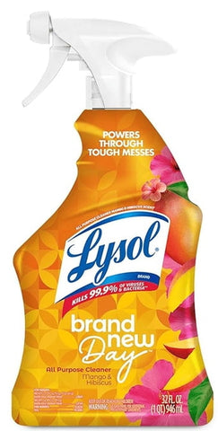 Lysol All Purpose Cleaner -Mango Hibiscus 22 Oz, 12/cs