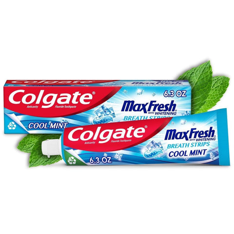 Colgate Toothpaste Max Fresh -Cool Mint 6.3 Oz, 24/cs.
