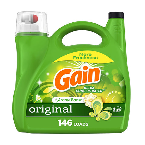 Gain Laundry Detergent -Original 208 Oz, 2/cs.