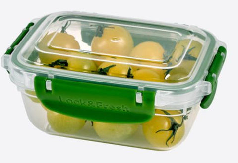 Plastic Seal Rectangular Storage Container 0.4 LT, 12/cs.