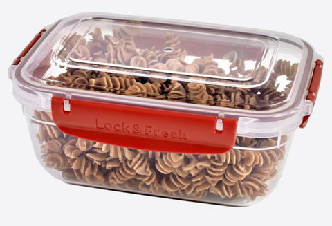 Plastic Seal Master Rectangle Storage Container 1.4 LT, 12/cs.