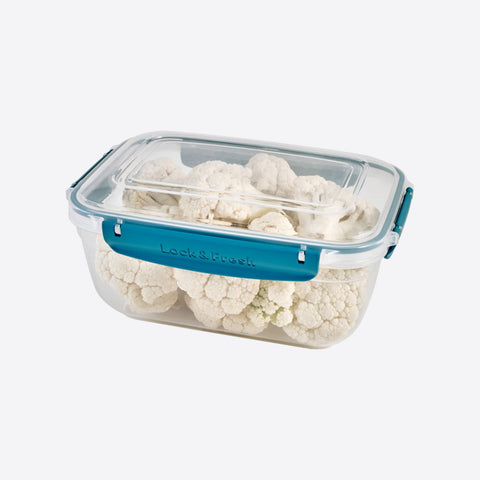 Plastic Seal Master Rectangle Storage Container 2.3 LT (78 Oz), 12/cs.