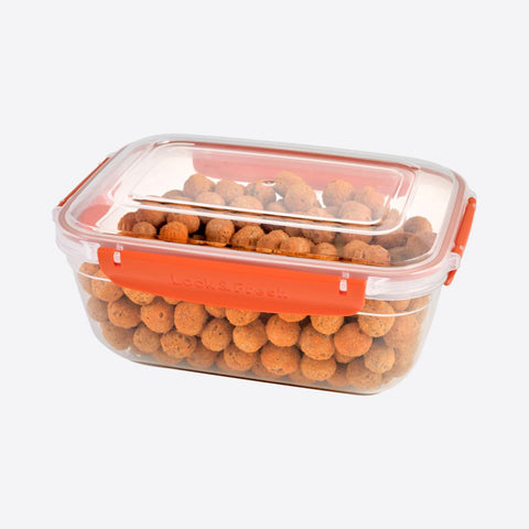 Plastic Seal Master Rectangle Storage Container 4 LT (135 Oz) , 12/cs.