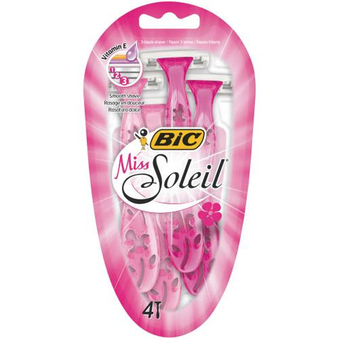 Bic Miss Soleil Razor 4 CT, 10/cs.