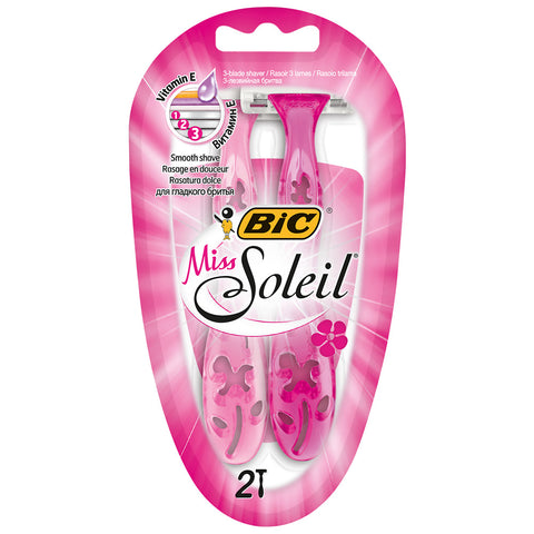 Biz Miss Soleil Razor 2 Ct, 10/cs