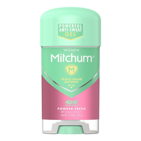 Mitchum Gel Deo Stick -Powder Fresh 2.25 Oz, 24/cs.