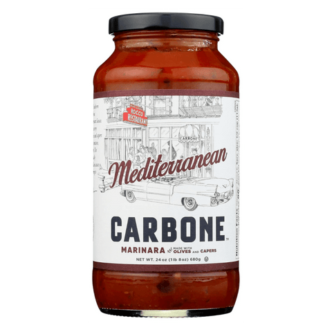 Carbone Sauce -Mediterranean Marinara 24 Oz, 6/cs.