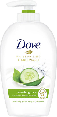 Dove Liquid Soap -Refreshing Care w/Pump 250 ML 12/cs.****12 PACK****