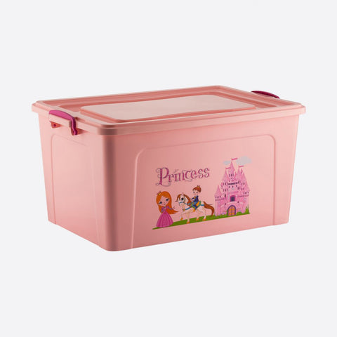 Plastic Niche Rainbow Deep Storage Box 80 Lt, 6/cs.