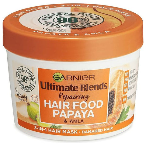 Garnier Ultimate Blends Hair Food -Papaya 400 Ml, 6/cs