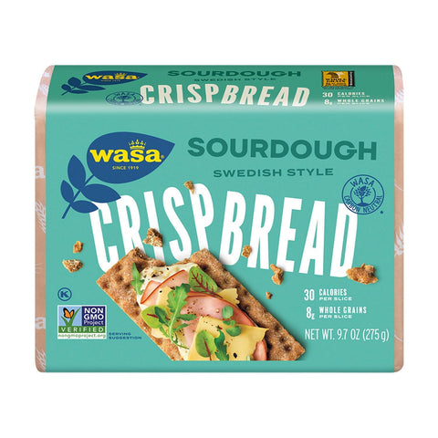 Wasa Crispbread -Sourdough 9.7 Oz, 12/cs  EXP: 12/2026