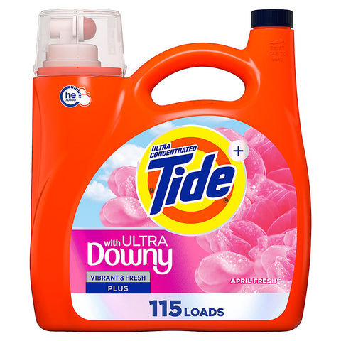 Tide Liquid Detergent -April Fresh 147 Oz , 4/cs.
