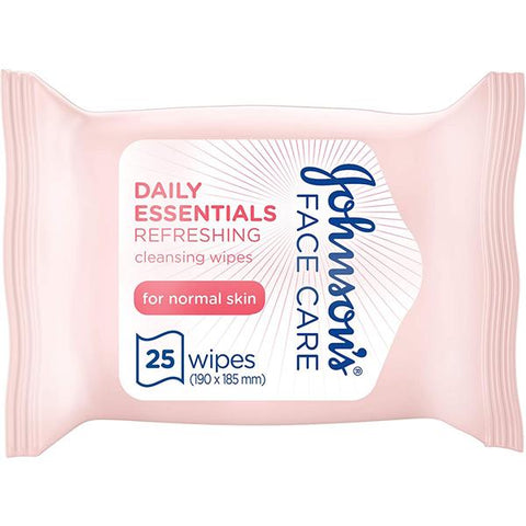 Johnsons Face Cleansing Wipes - Extra Senstive 25 Ct, 6/cs