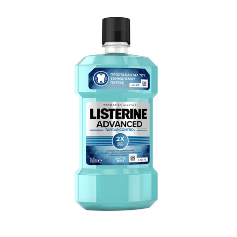 Listerine Mouthwash -Advanced Tartar Control 250 Ml, 24/cs.''