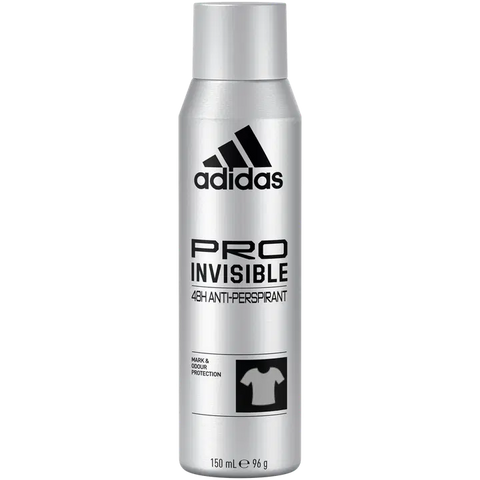 Adidas Body Spray Men -Pro Invisible 150 Ml, 12/cs.