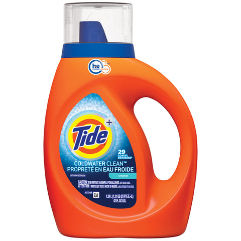Tide Liquid Detergent -Cold Water 42 Oz (1.24 L), 6/cs