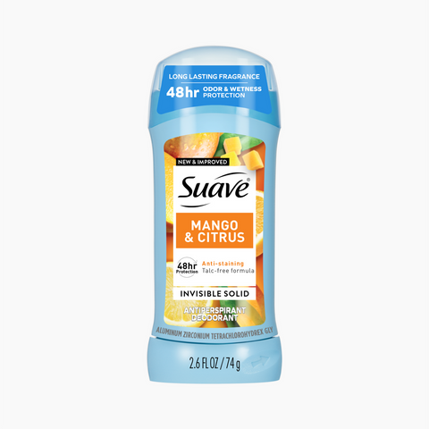 Suave Deo Stick -Mango Citrus 2.6 Oz, 12/cs.