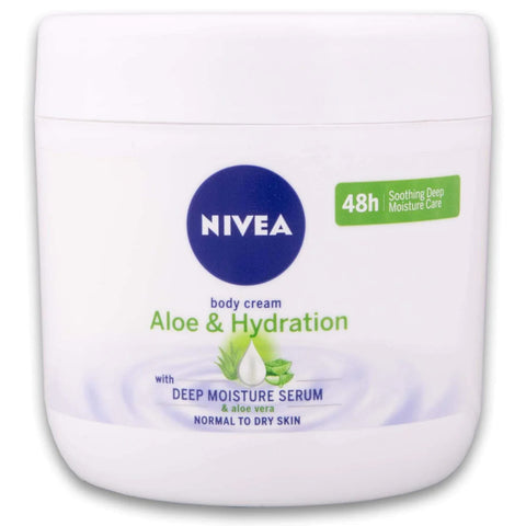 Nivea Body Cream -Aloe Hydration 400 Ml, 12/cs.